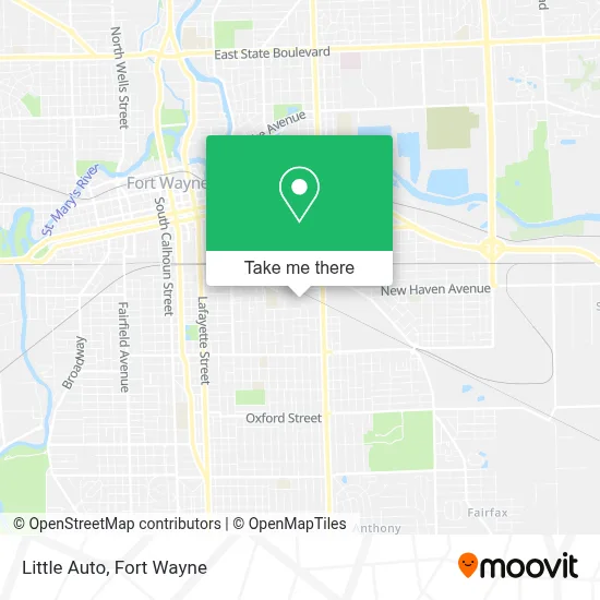 Little Auto map