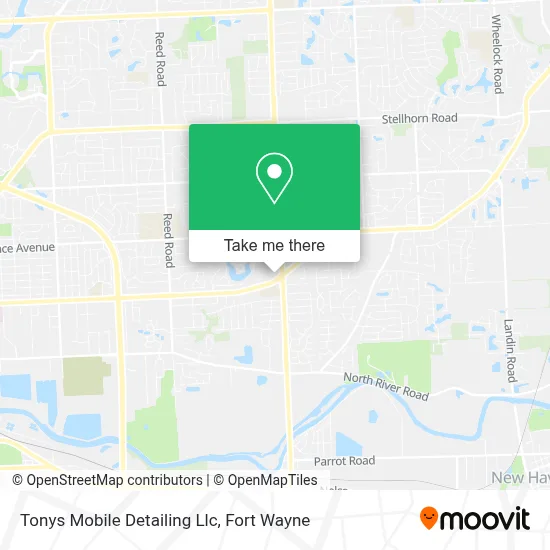 Tonys Mobile Detailing Llc map