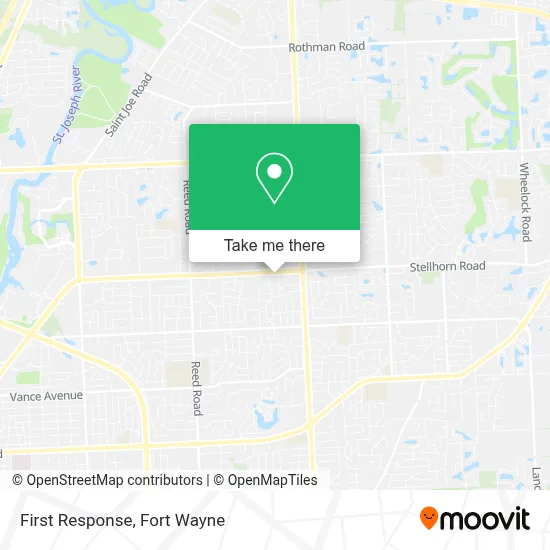 First Response map