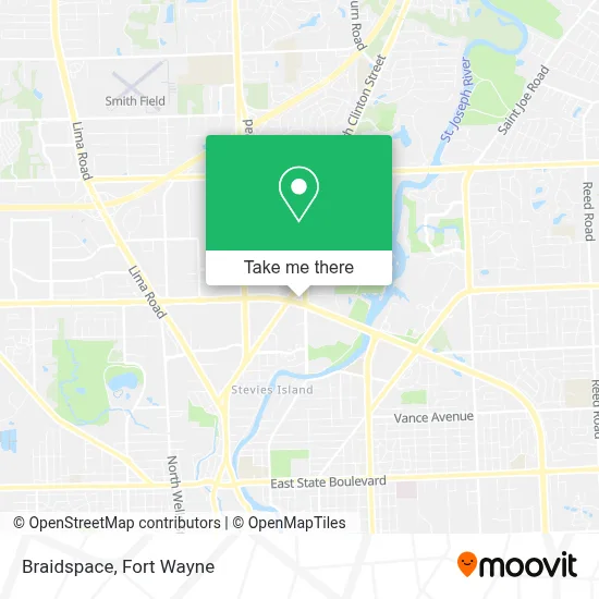 Braidspace map