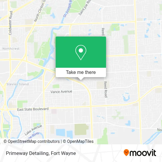Primeway Detailing map