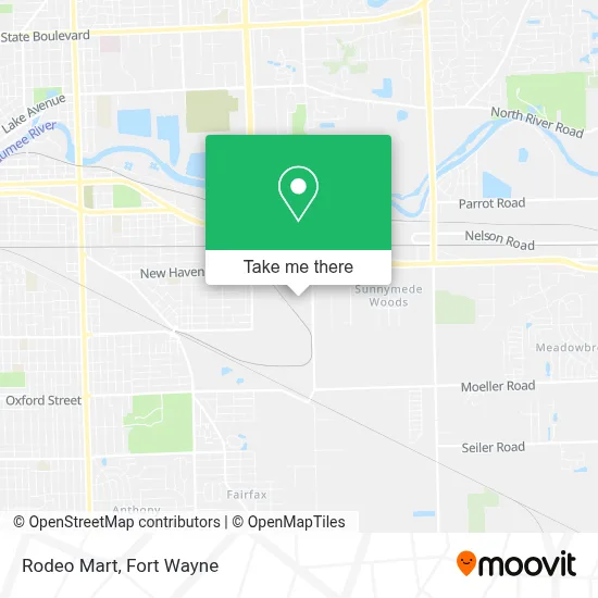 Mapa de Rodeo Mart