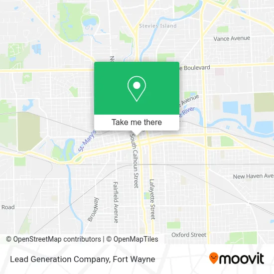 Lead Generation Company map