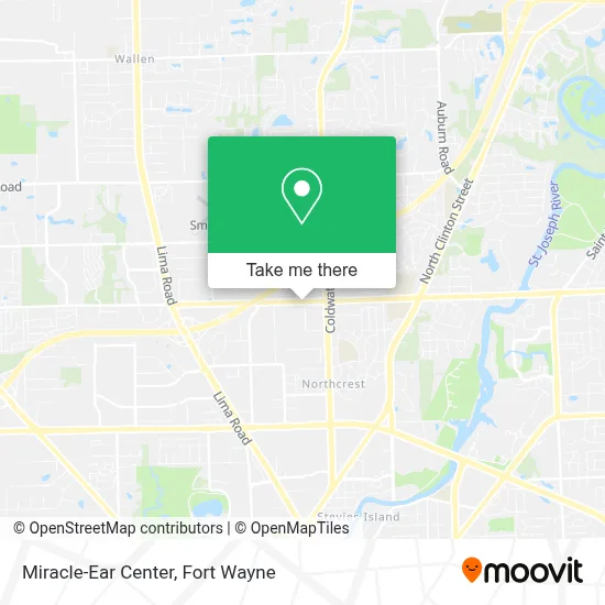 Miracle-Ear Center map