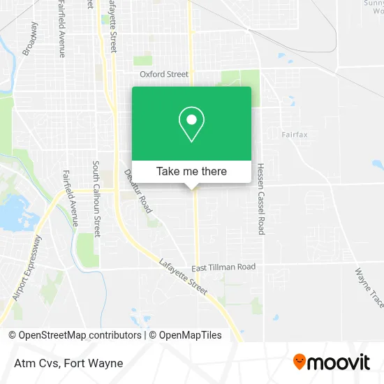 Atm Cvs map