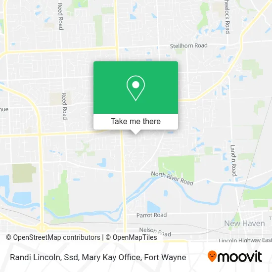 Randi Lincoln, Ssd, Mary Kay Office map