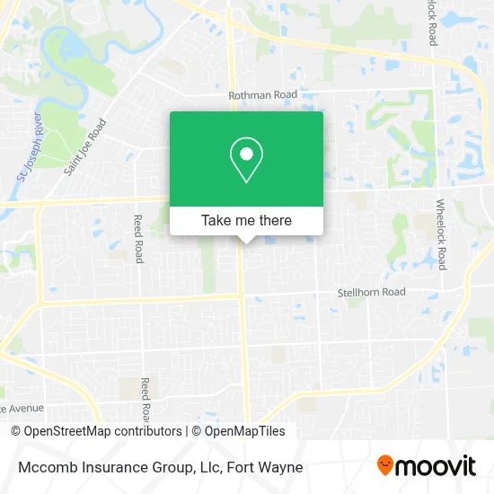 Mccomb Insurance Group, Llc map