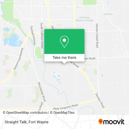 Straight Talk map