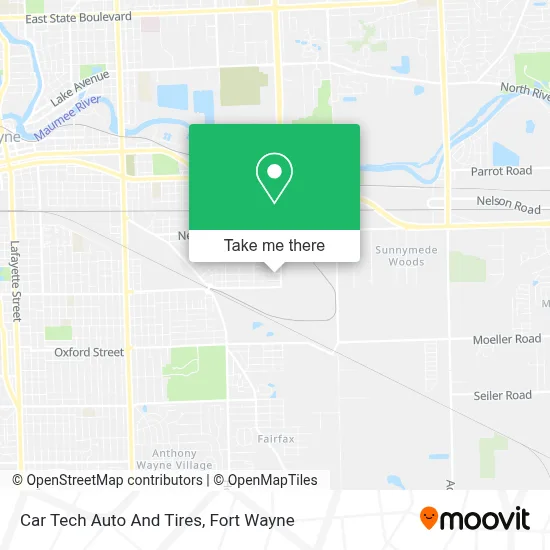 Car Tech Auto And Tires map