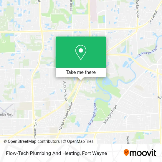 Flow-Tech Plumbing And Heating map