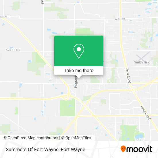 Summers Of Fort Wayne map