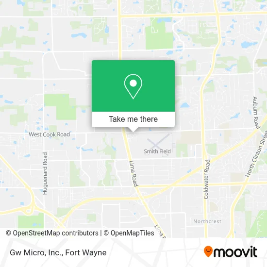 Gw Micro, Inc. map