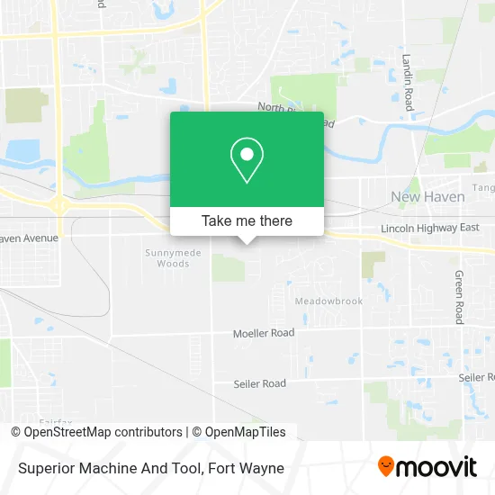 Superior Machine And Tool map
