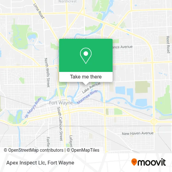 Apex Inspect Llc map