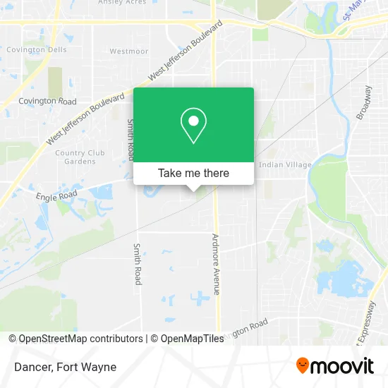 Dancer map