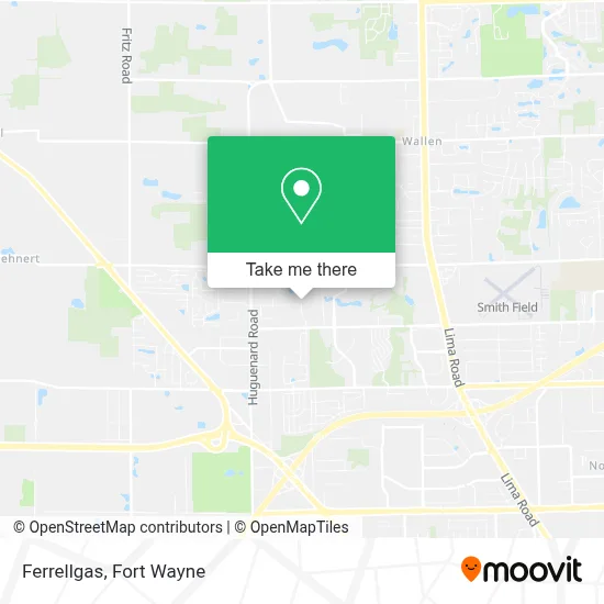 Ferrellgas map