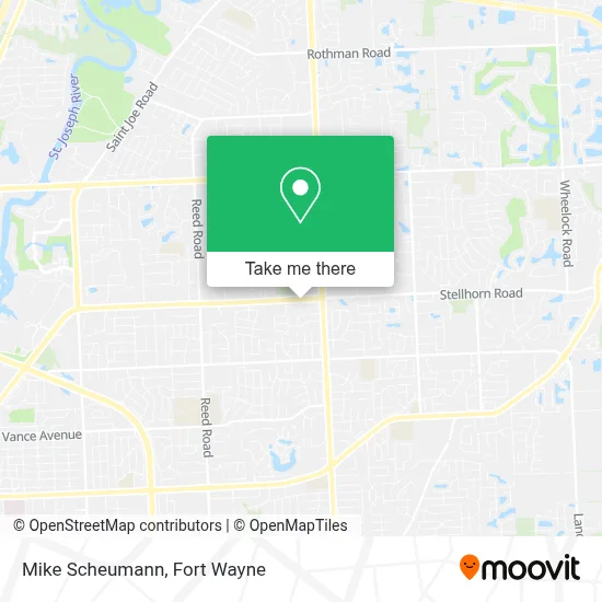 Mike Scheumann map