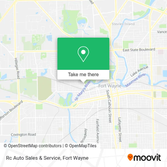Mapa de Rc Auto Sales & Service