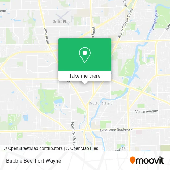 Bubble Bee map