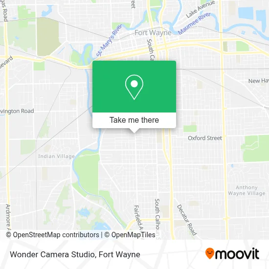 Wonder Camera Studio map