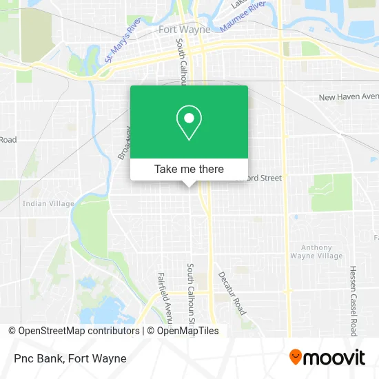 Pnc Bank map