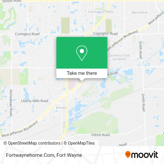 Fortwaynehome.Com map