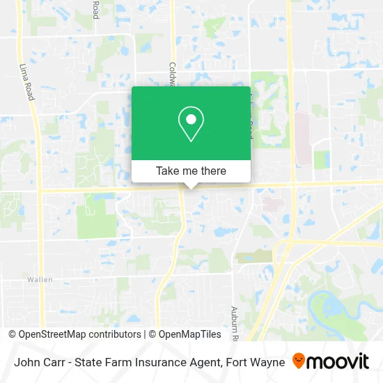 John Carr - State Farm Insurance Agent map
