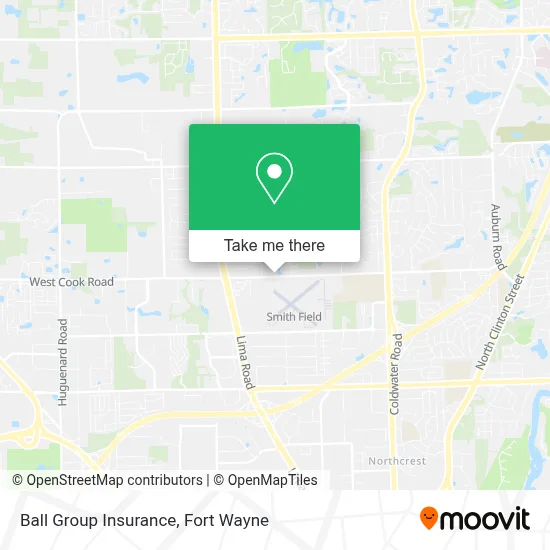 Ball Group Insurance map