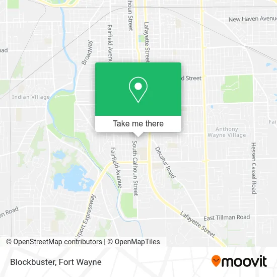 Blockbuster map