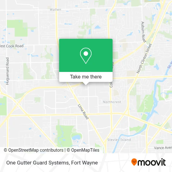 Mapa de One Gutter Guard Systems