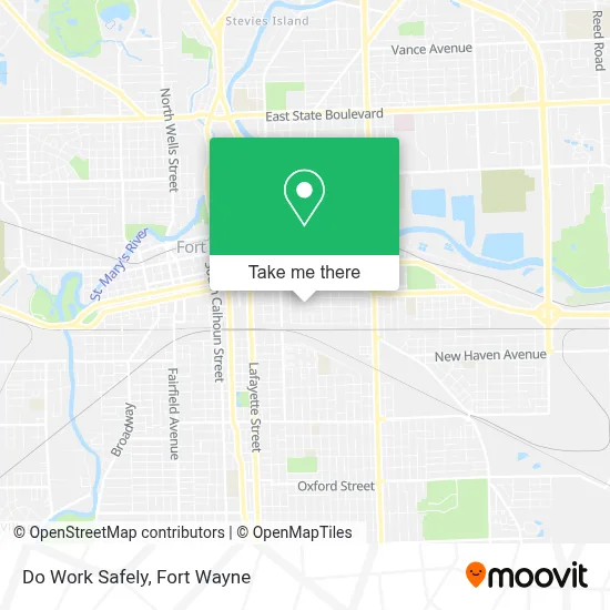 Do Work Safely map
