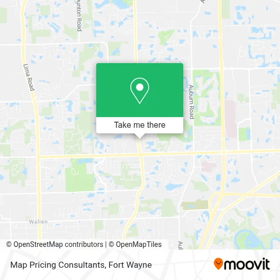 Map Pricing Consultants map