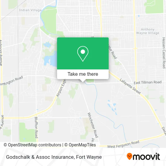 Godschalk & Assoc Insurance map
