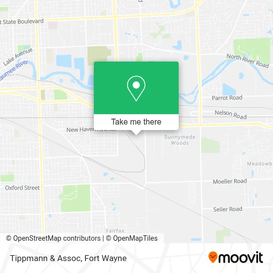 Tippmann & Assoc map