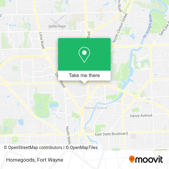 Homegoods map