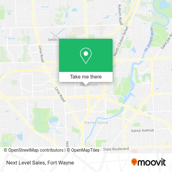Next Level Sales map