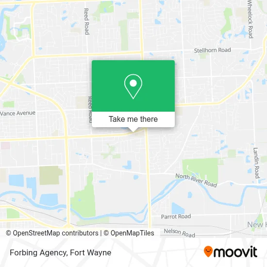 Forbing Agency map