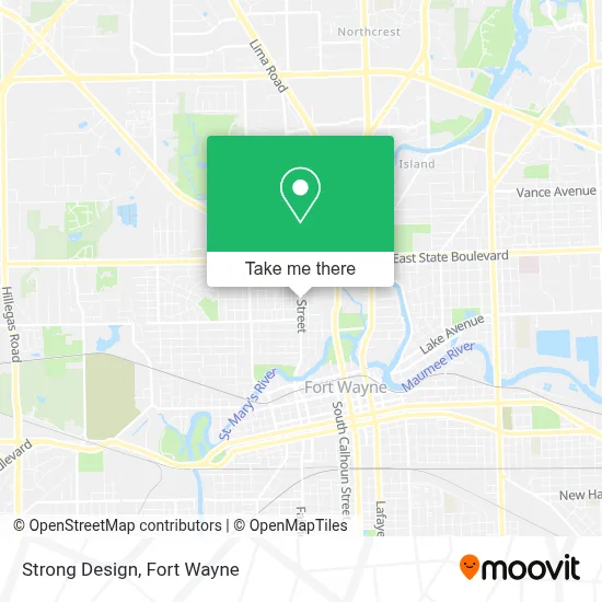 Strong Design map