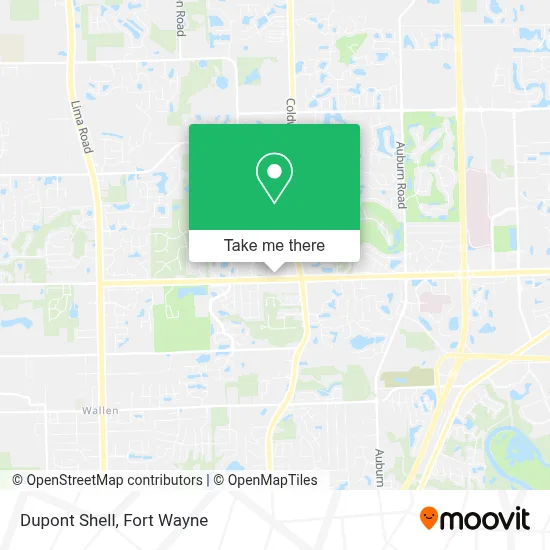 Dupont Shell map
