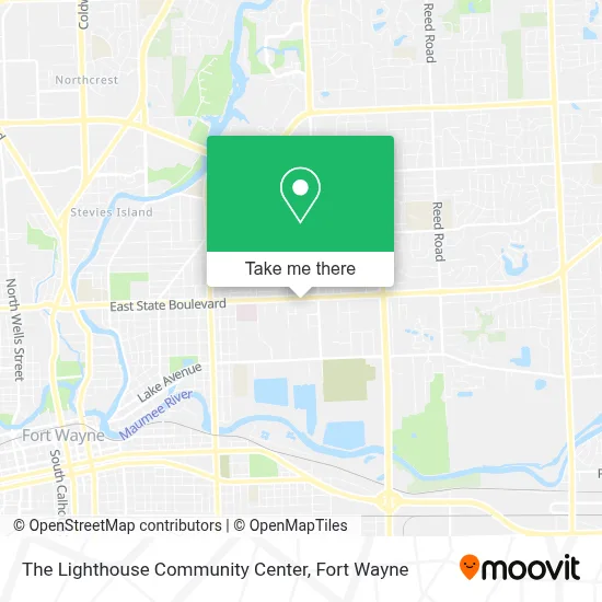 The Lighthouse Community Center map