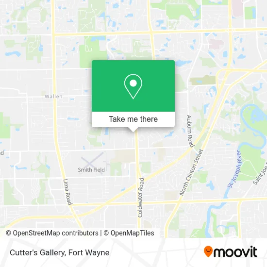 Cutter's Gallery map
