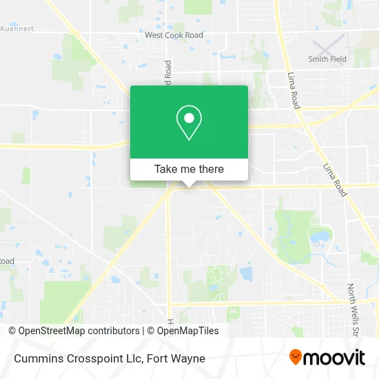 Cummins Crosspoint Llc map