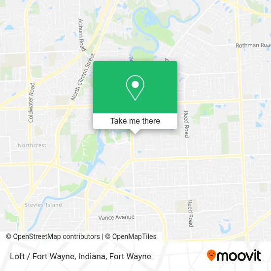 Loft / Fort Wayne, Indiana map
