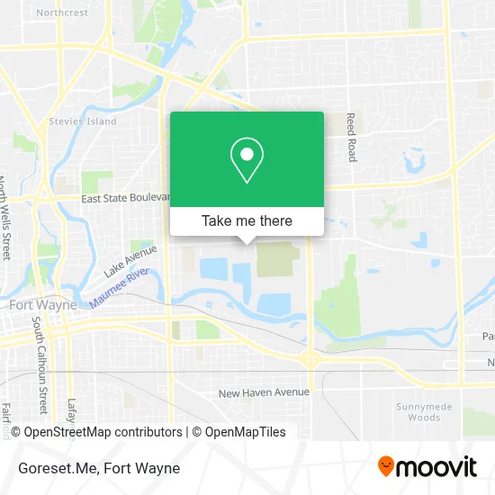 Goreset.Me map
