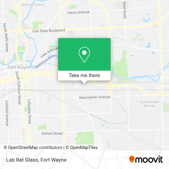 Lab Rat Glass map