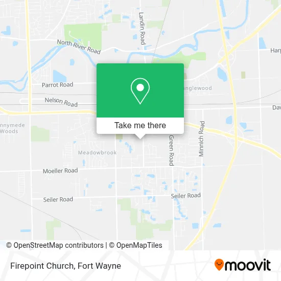 Firepoint Church map