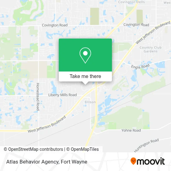Atlas Behavior Agency map
