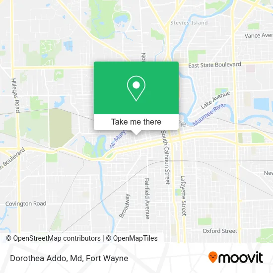 Dorothea Addo, Md map