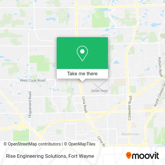 Mapa de Rise Engineering Solutions
