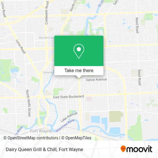 Dairy Queen Grill & Chill map